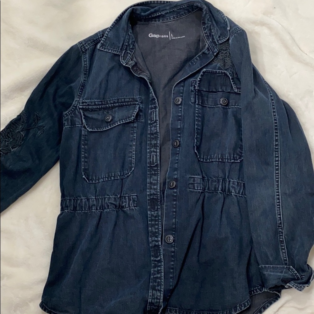 Embroidered Jean Jacket